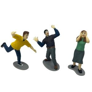 Set 3 Horrified Movie Victims‎ Vinyl Mini-Figures B Movies Archie McPhee